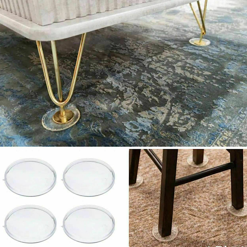 زیر پایه مبل و میز ژله ای بسته 4 عددی