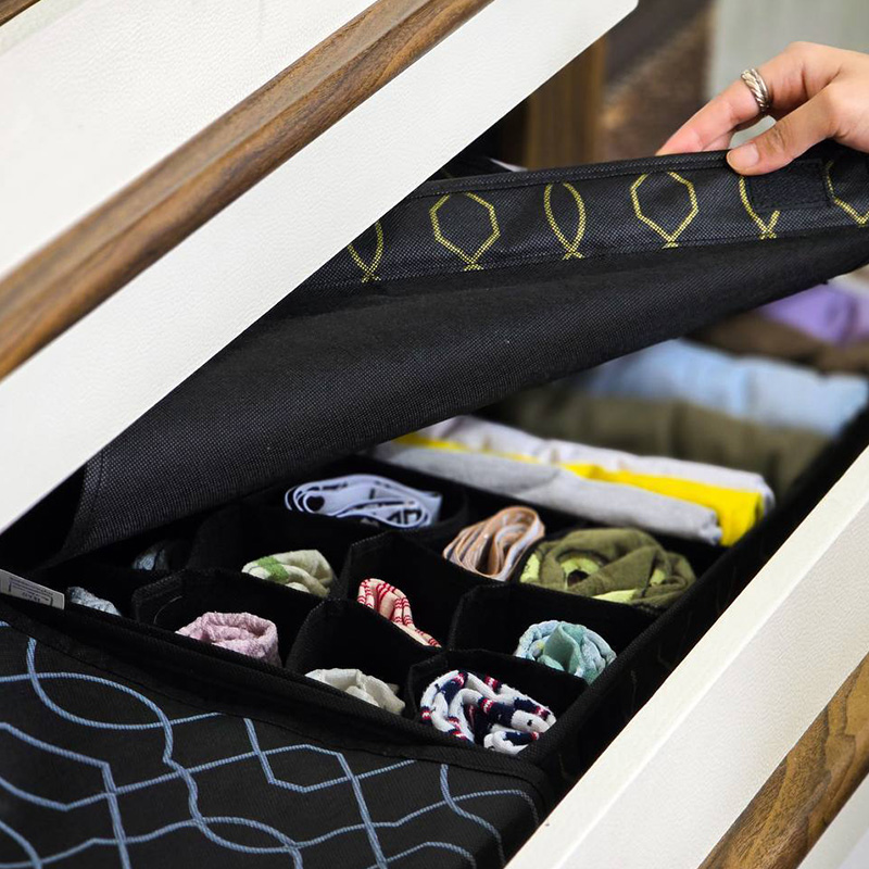 ارگانایزر توکشویی درب دار پارچه ای 13 جیب مای هوم