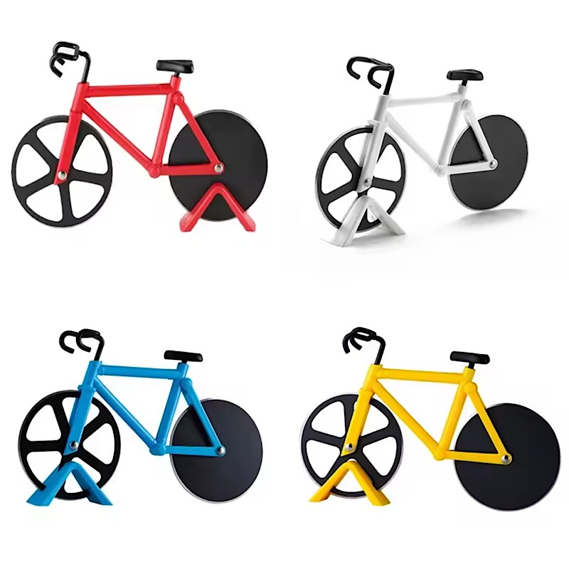 اسلایسر پیتزا طرح فانتزی دوچرخه