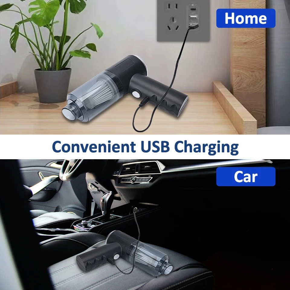 جارو شارژی مکنده و دمنده همراه