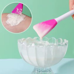 براش مخصوص ماسک و ماساژ سیلیکونی دوطرفه پرزدار